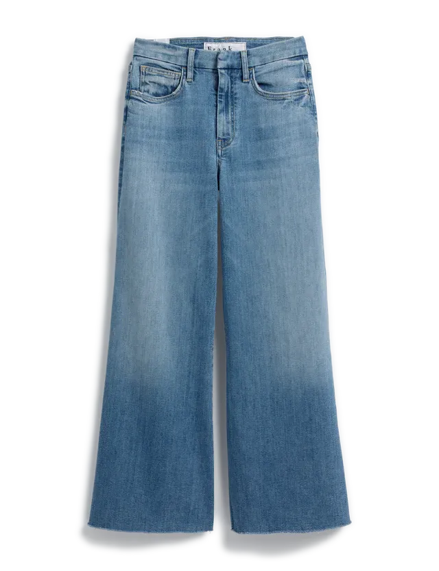 Frank & Eileen - Long Gaucho Jean - 1972 Light Wash Indigo
