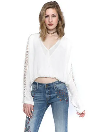 Free People Runaway Top | Ivory