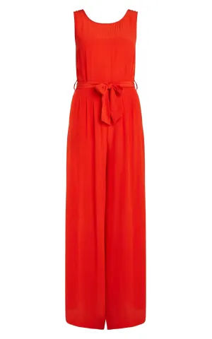 Frida Jumpsuit Sista Fire Red