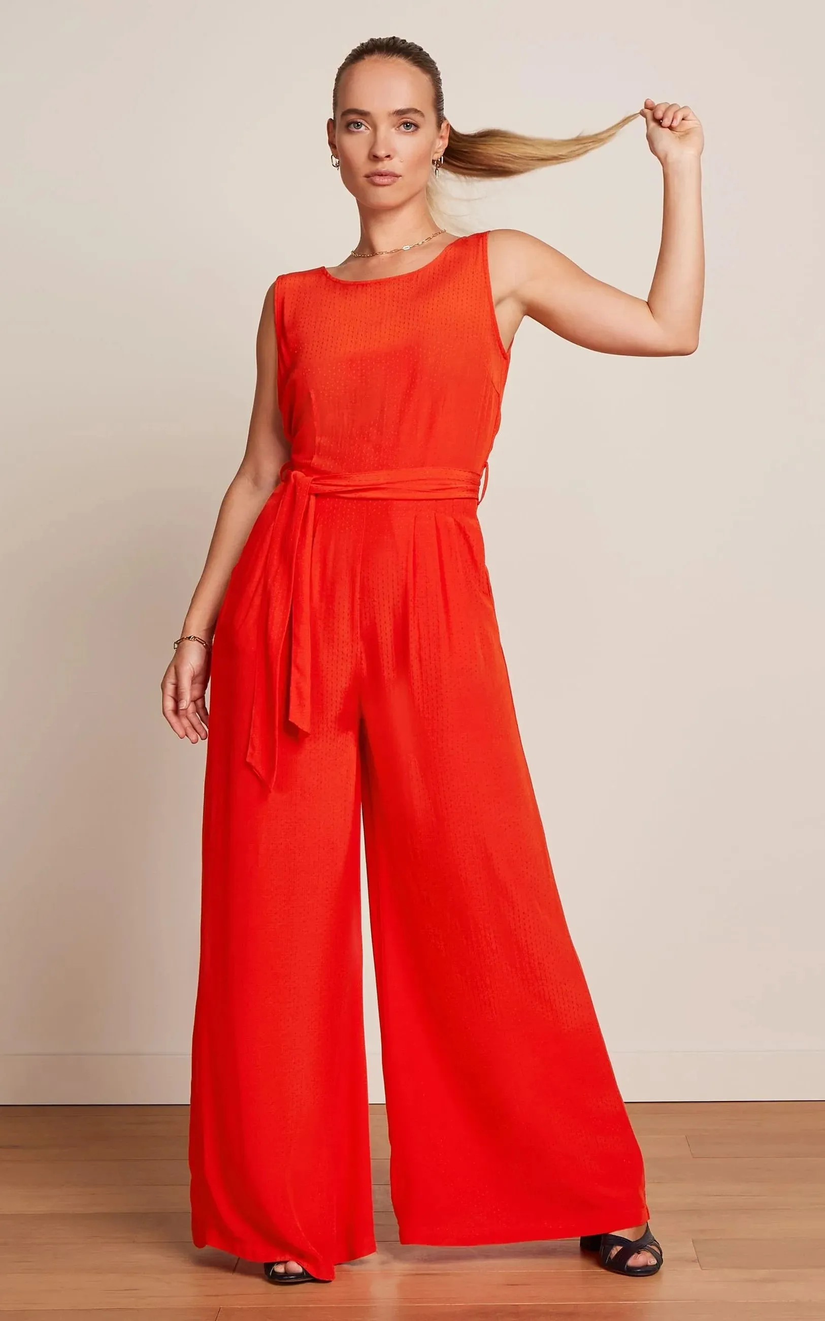 Frida Jumpsuit Sista Fire Red