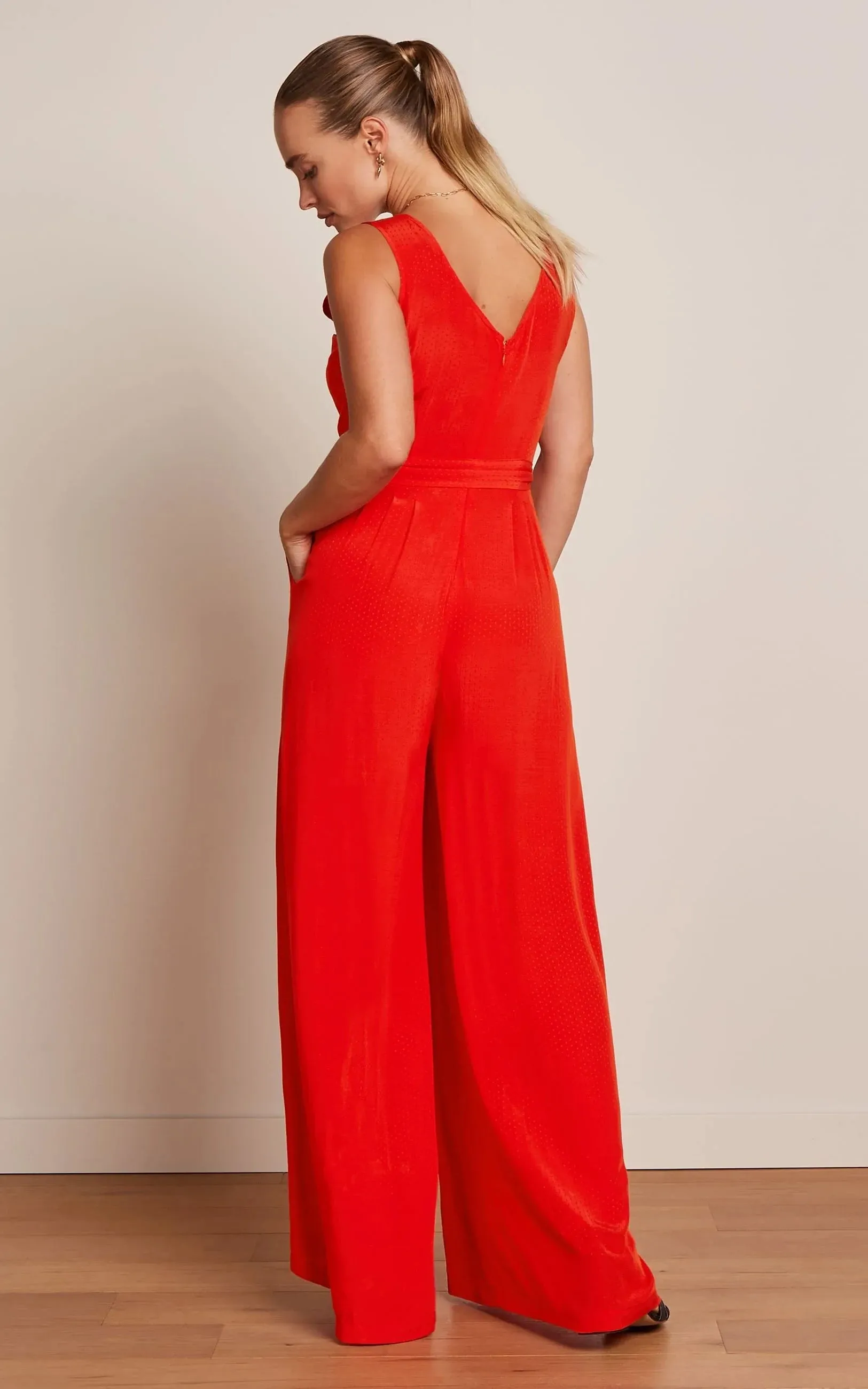 Frida Jumpsuit Sista Fire Red