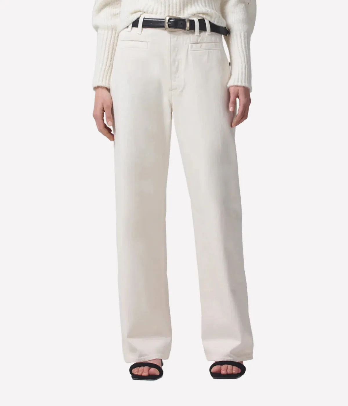 Gaucho Trouser in Marzipan