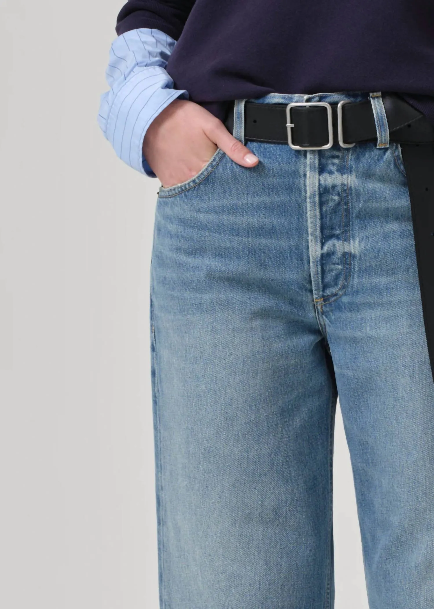 Gaucho Vintage Wide Leg Jean In Sodapop