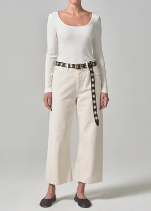 Gaucho Wide Leg in Marzipan