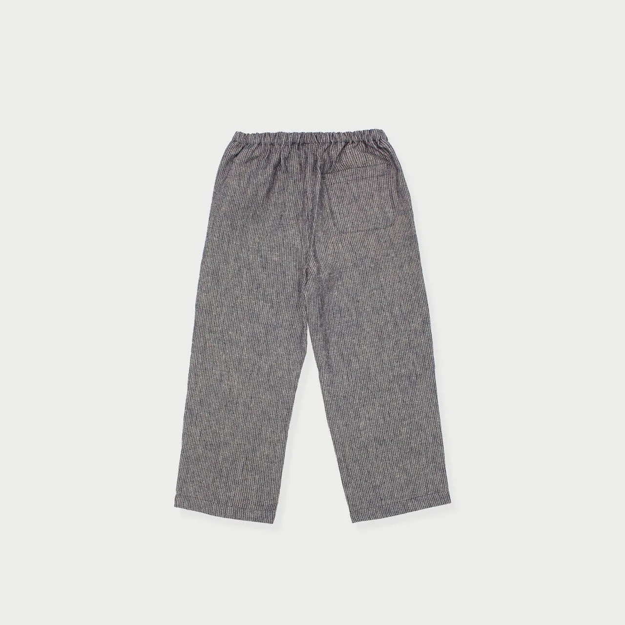 Gentle Striped Pants, Dark Navy
