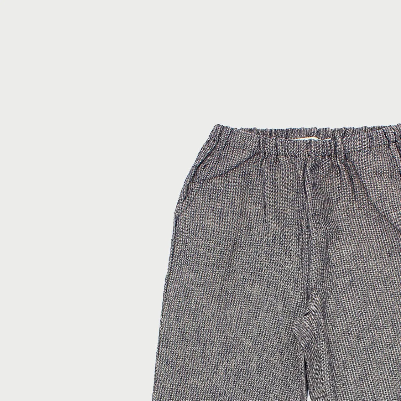 Gentle Striped Pants, Dark Navy