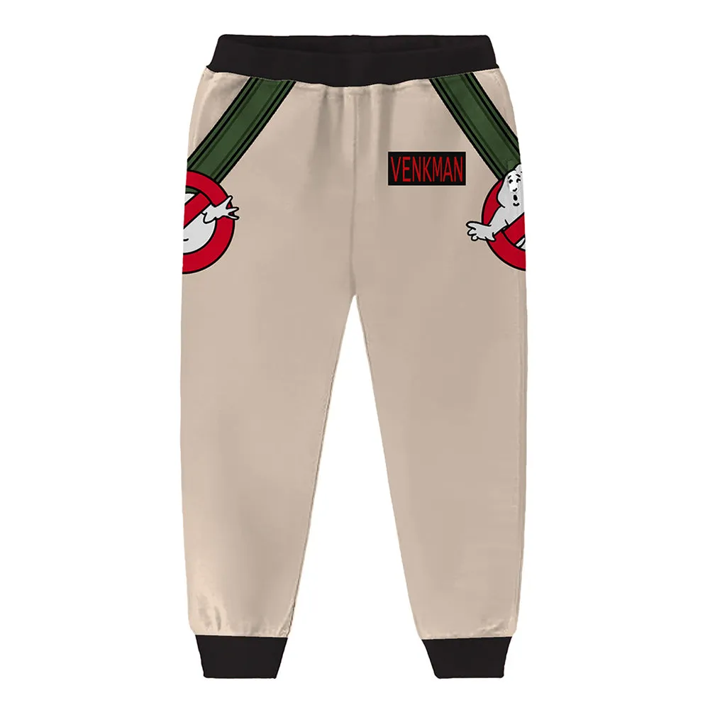 Ghostbusters Kids Children Cosplay Hoodie 3D Printed Hooded Pullover Sweatshirt Pants