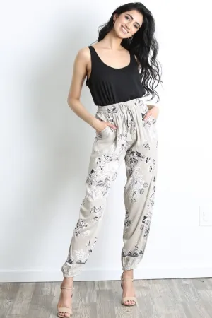 GIGI PRINTED JOGGERS