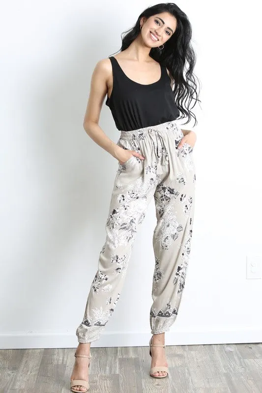 GIGI PRINTED JOGGERS