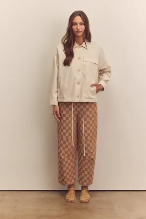 Gingham Easy Pants
