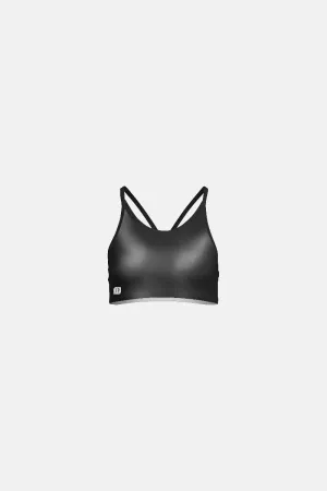 Girls Black Crop Top