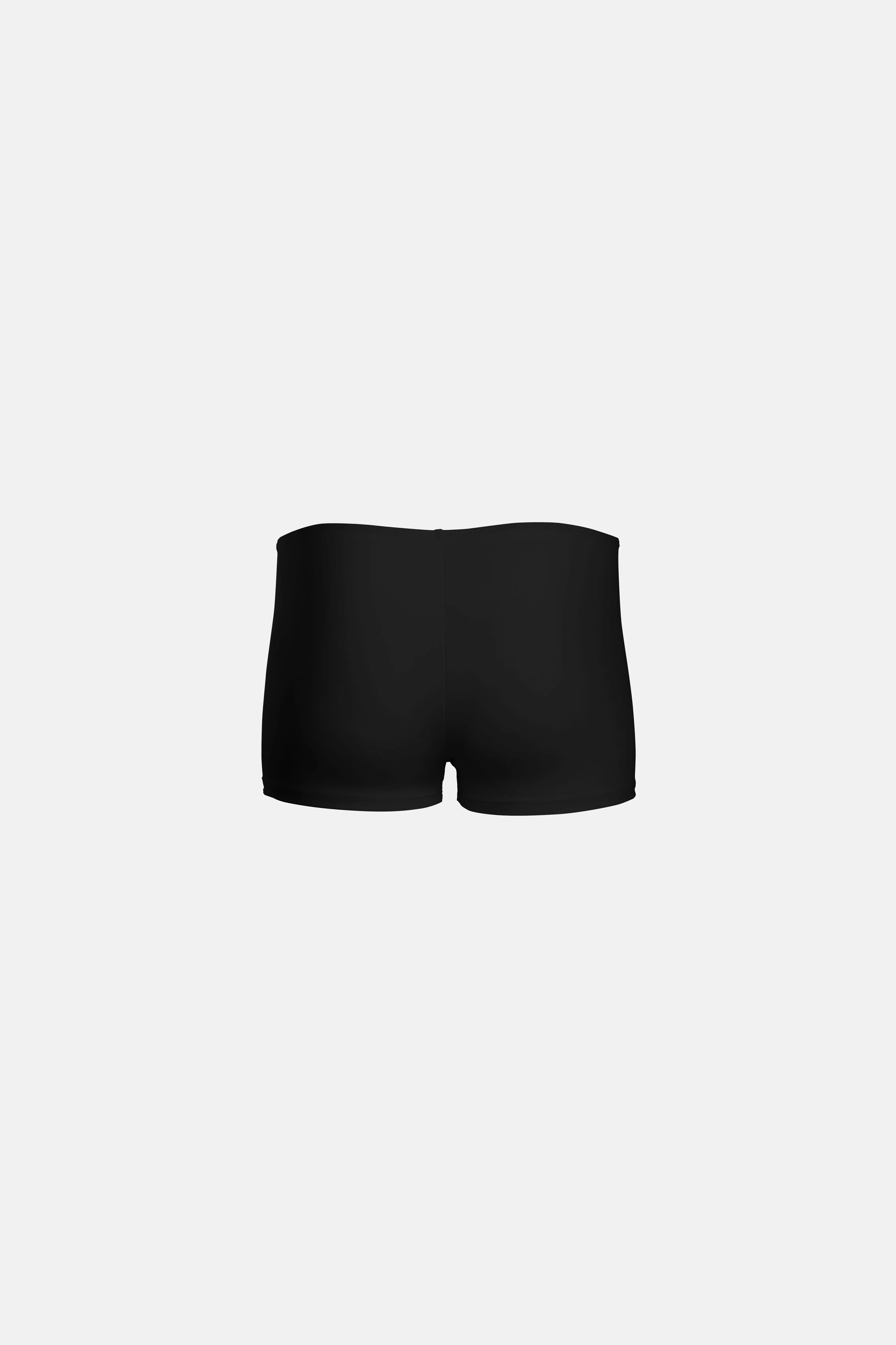 Girls Black Velvet Shorts