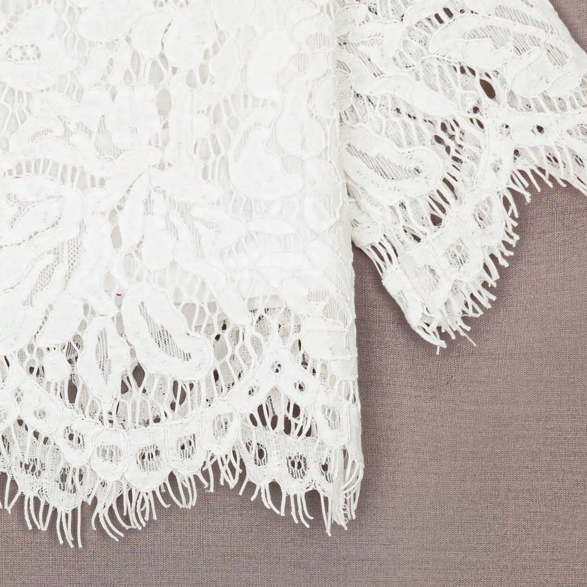 Girls Lace Top - 3/4 Sleeve or Sleeveless