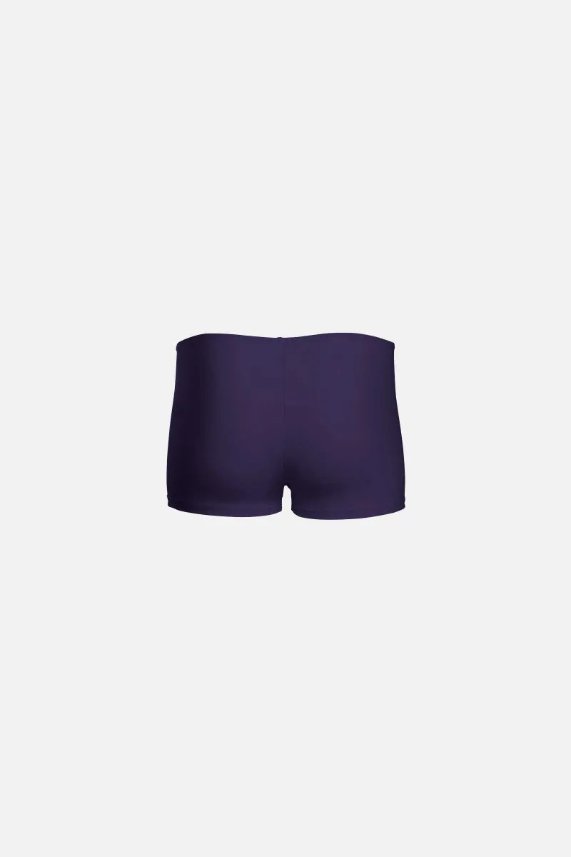 Girls Navy Lycra Shorts - No Names