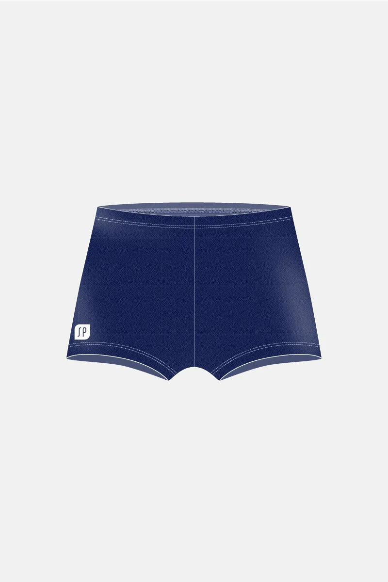 Girls Senior Navy Shorts