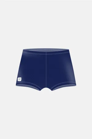 Girls Senior Navy Shorts