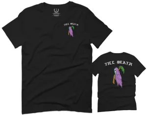 Good Vibe Summer Palm Graphic Till Death Cool Bones surf Obei Society For men T Shirt