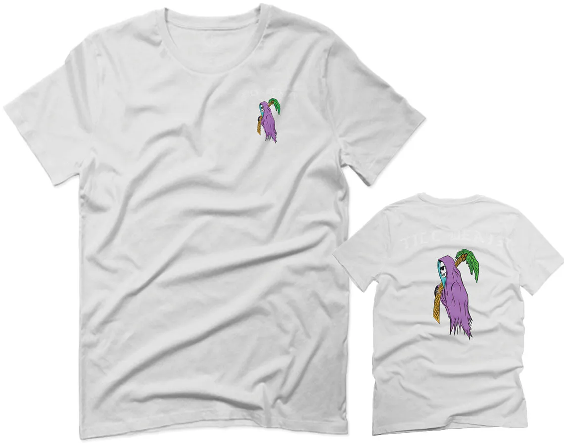 Good Vibe Summer Palm Graphic Till Death Cool Bones surf Obei Society For men T Shirt
