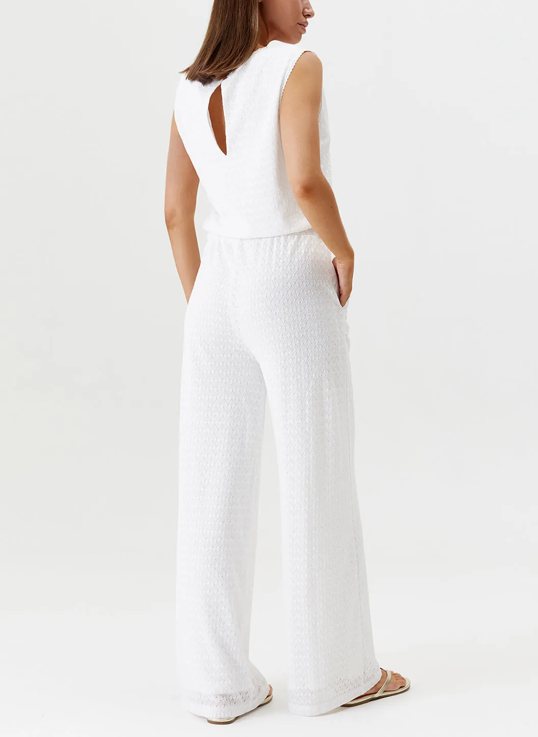 Gracie White Jumpsuit