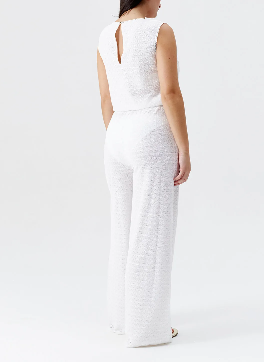Gracie White Jumpsuit