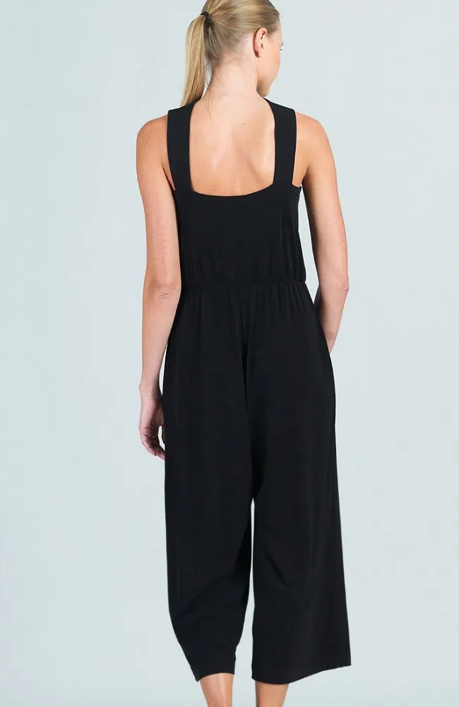 Grecian Halter Pocket Jumpsuit