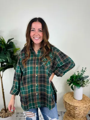 Green Easy Choice Plaid Flannel