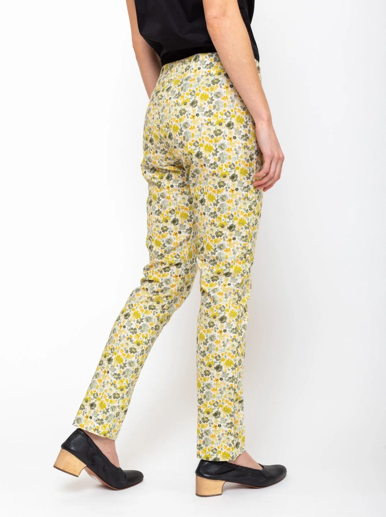 Griffon Pant - Green Floral