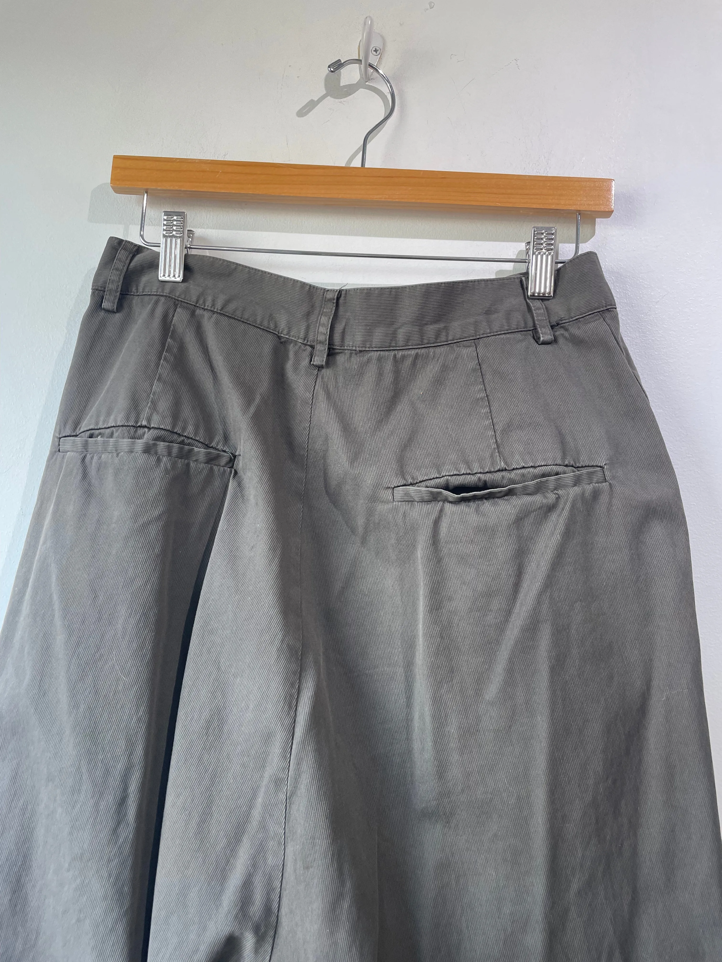 Hache Charcoal Grey Pleated Pants