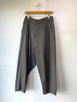 Hache Charcoal Grey Pleated Pants