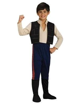 Han Solo Deluxe Costume for Boys
