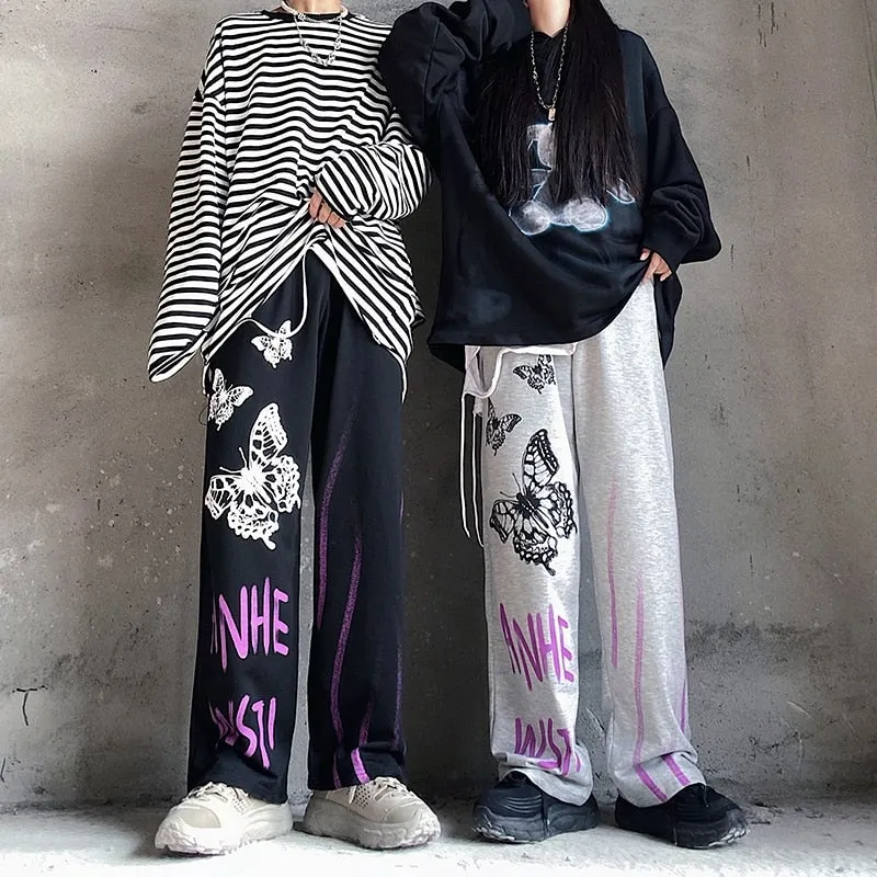 Harajuku Printed Unisex Pants