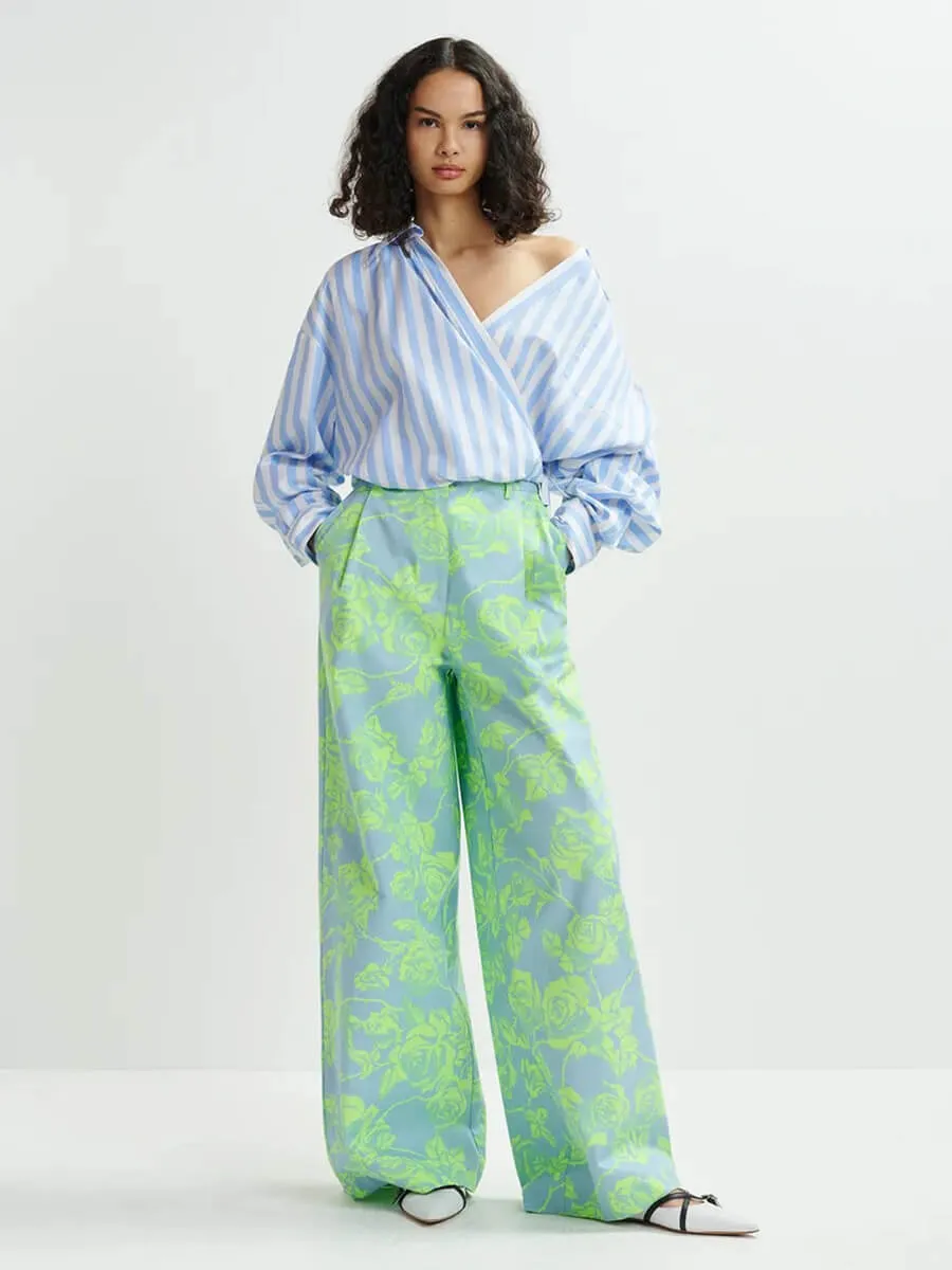 Hare Shirt - Blue Stripe