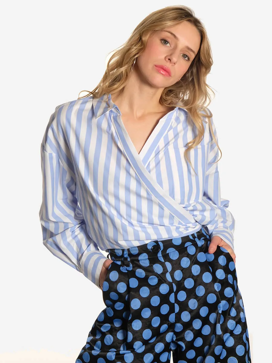 Hare Shirt - Blue Stripe