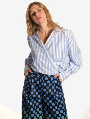 Hare Shirt - Blue Stripe
