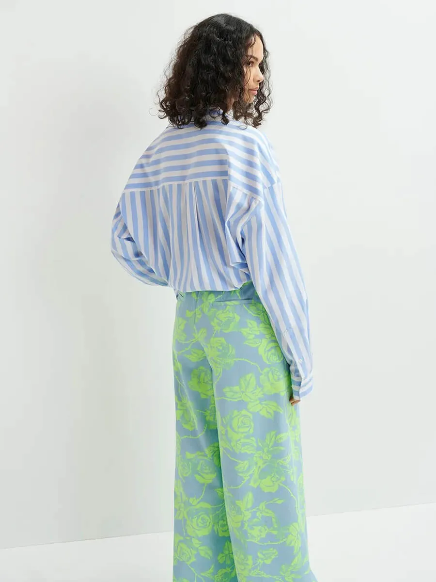 Hare Shirt - Blue Stripe
