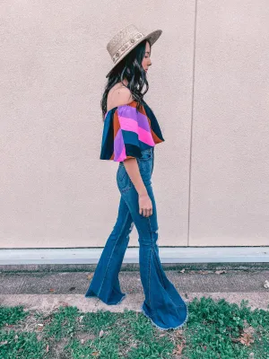 Heidi Ruffle Crop