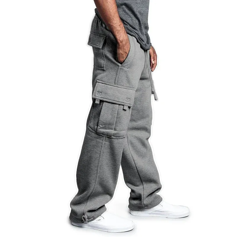 Herbst Winter Fleece-Sweatpants