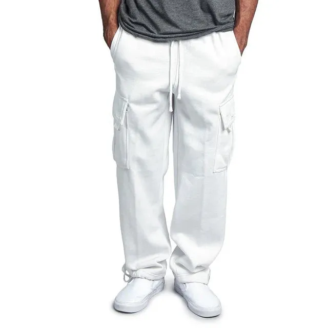 Herbst Winter Fleece-Sweatpants