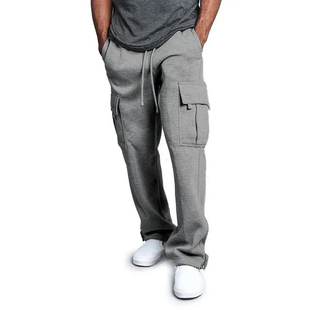 Herbst Winter Fleece-Sweatpants