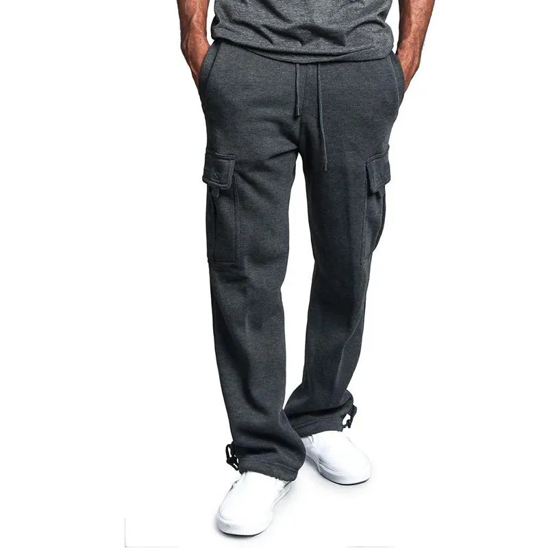 Herbst Winter Fleece-Sweatpants