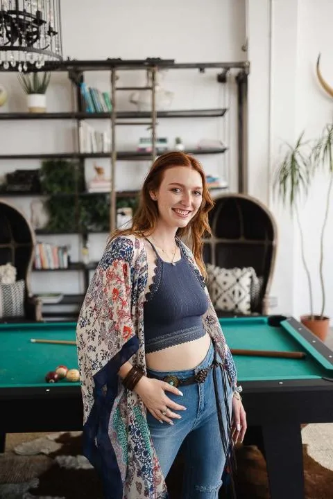 High Neck Crochet Bralette