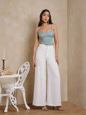High Waist Wide Leg Pant