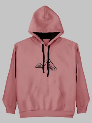 Hillock Printed Cotton Hoodie for Men & Women