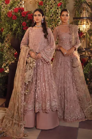 IMC-02 OPALINE - 3PC |  Iznik Meraki Luxury Chiffon Collection 2021 | Unstitched Embroidered Luxury Chiffon Suits