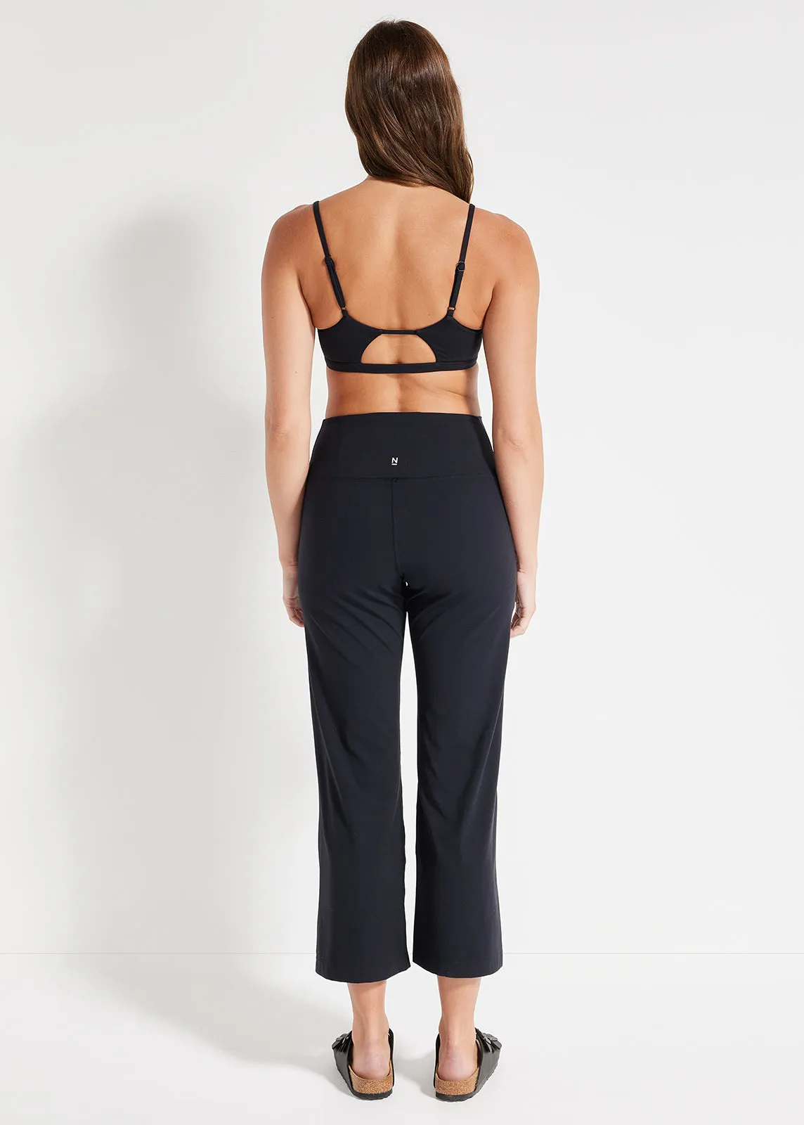 In Motion Cropped Wide Leg Pant
