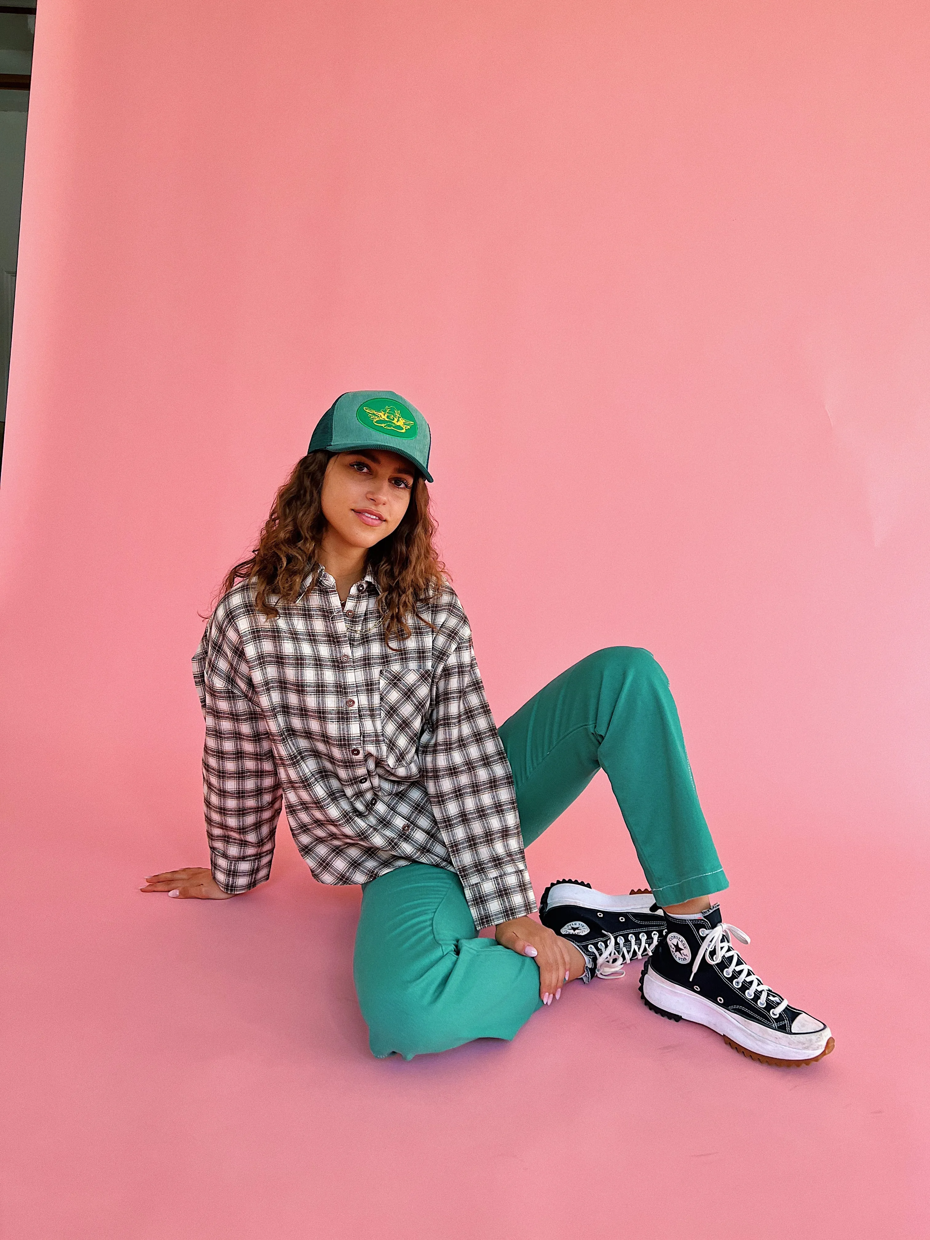 In The Band Flannel Top