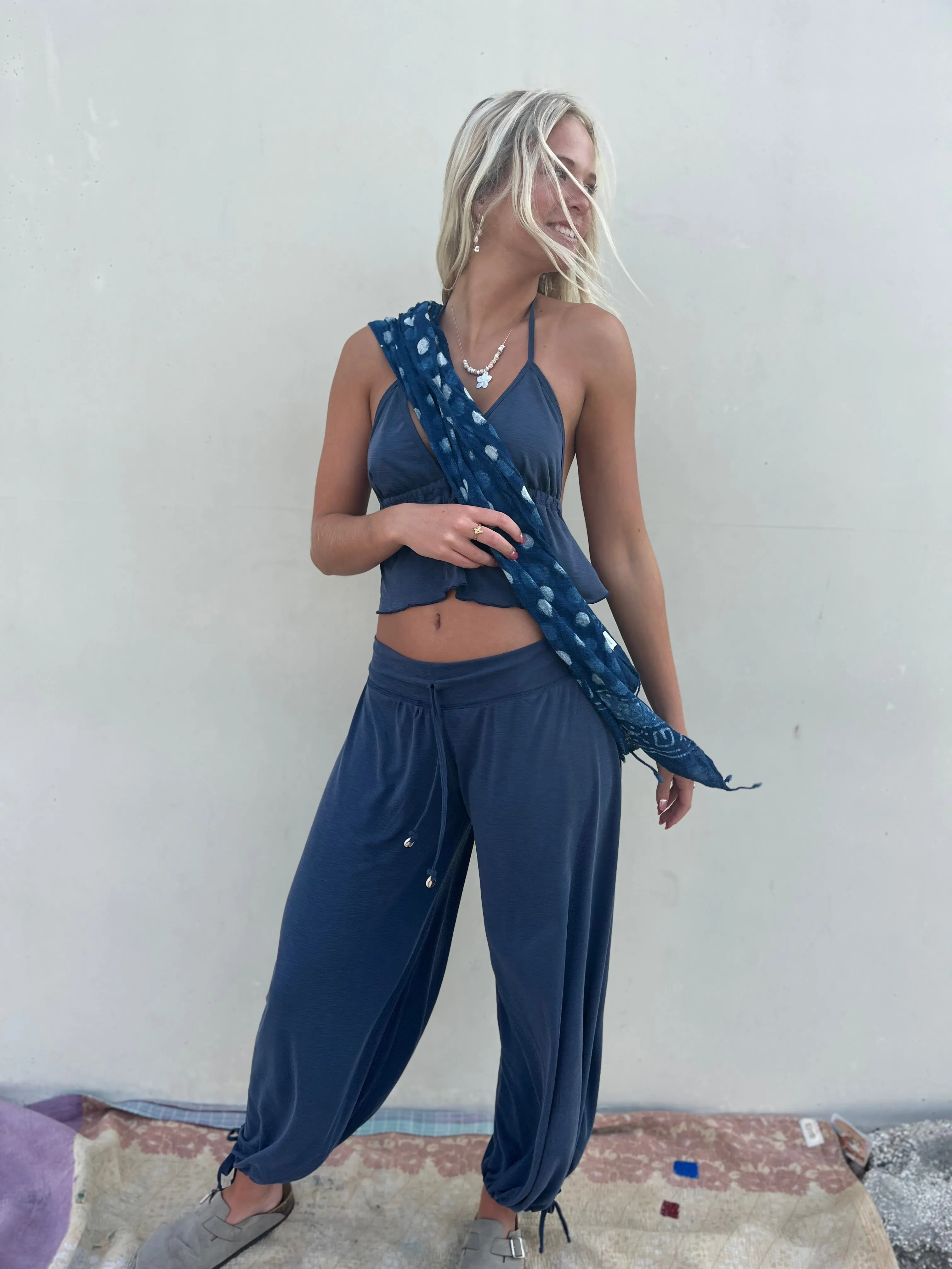 Indigo Barrel Oversized Pants, coming March 15 (preorder yours)