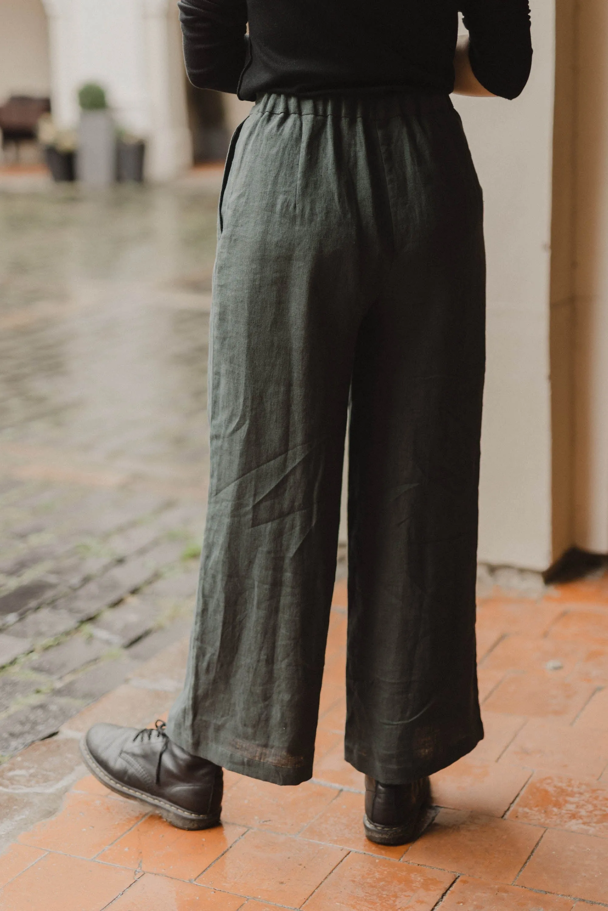 Iris Women's Linen Pants | Multiple Colours