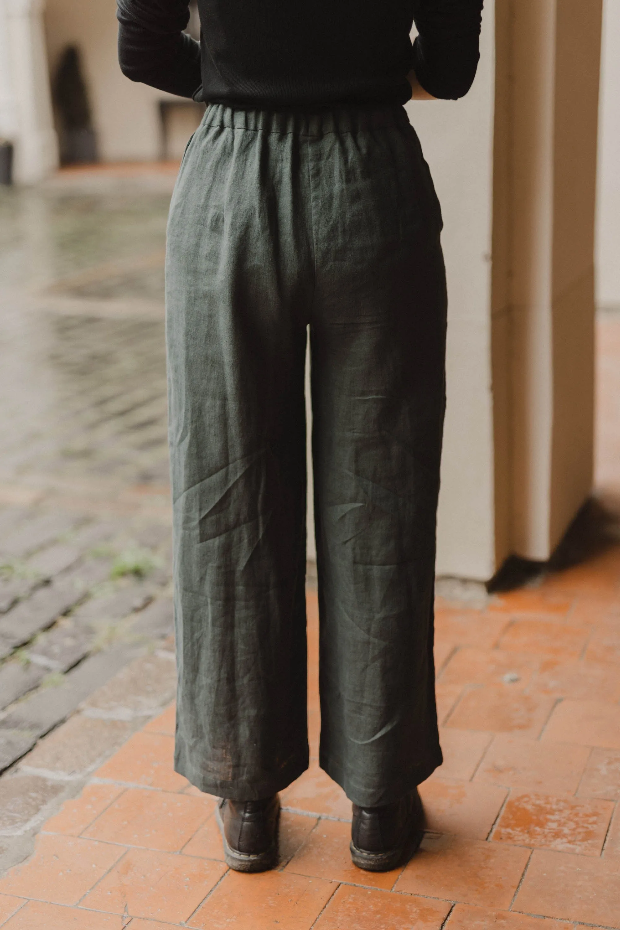 Iris Women's Linen Pants | Multiple Colours