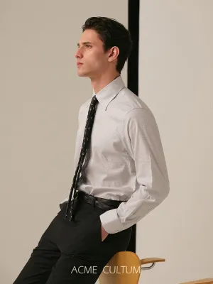 Italian Collar Plaid Shirt
